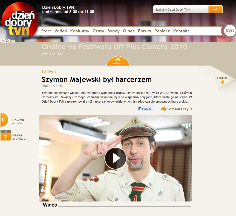 zrzut ekranu tvn.pl