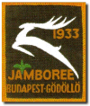 Plakietka Jamboree w Godollo
